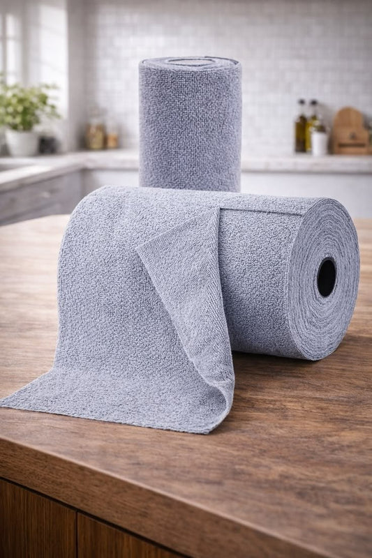Reusable Kitchen Cleaning Cloth Roll