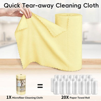 Reusable Kitchen Cleaning Cloth Roll